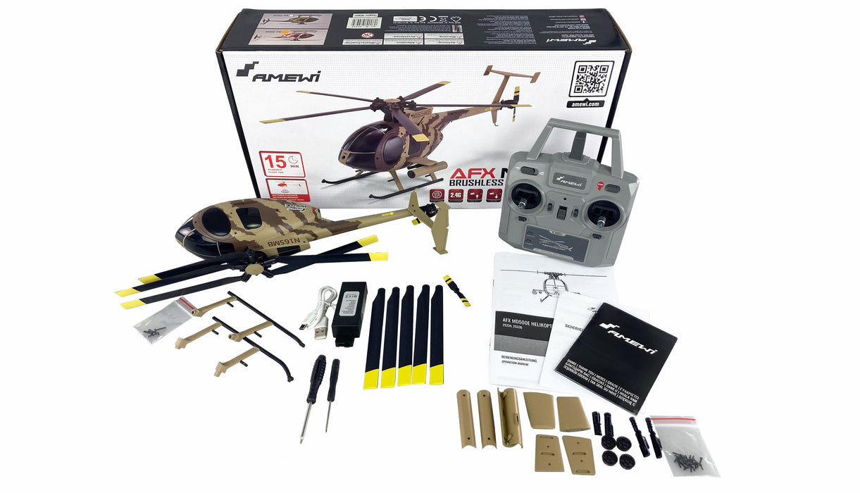 EAN 4262408971115 - Amewi MD500E modelo controlado por radio Helicóptero Motor eléctrico imagen 2