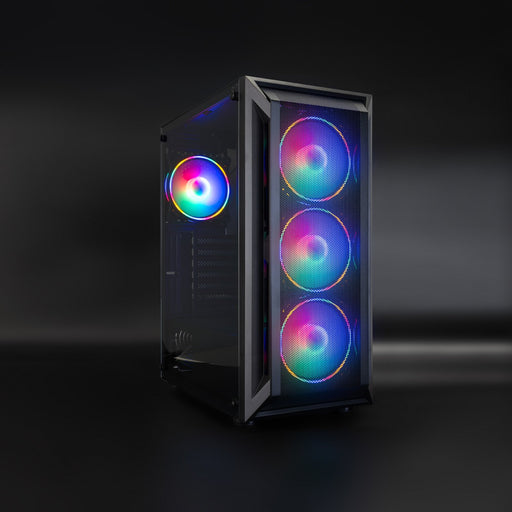 EAN 8433281013568 - TooQ Ragnärok Midi Tower Negro imagen 2