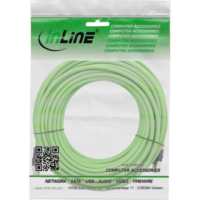 EAN 4043718318711 - InLine 40607 cable para sensor y actuador 7,5 m M12 RJ-45 Verde imagen 2