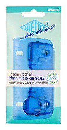 EAN 4003801783345 - Wedo 67 803 perforador de papel Azul imagen 2