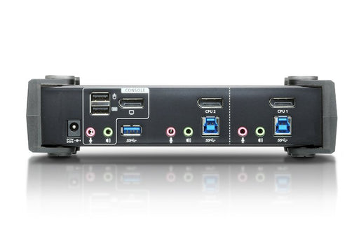 EAN 4719264644764 - ATEN CS1922 interruptor KVM Negro imagen 2