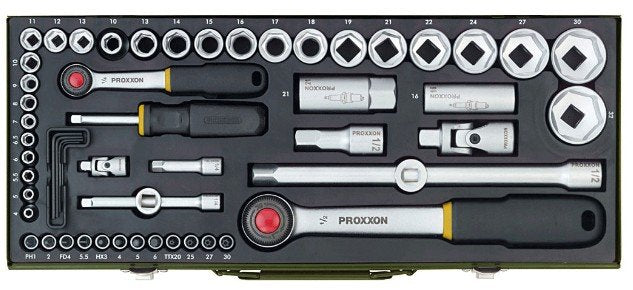 EAN 4006274230408 - Proxxon 23 040 Juego de llaves de tubo 56 pieza(s) imagen 2