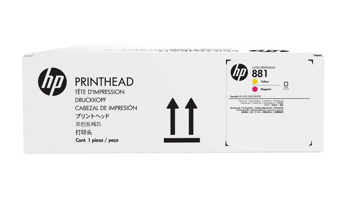 EAN 887758106518 - HP 881 Yellow/Magenta Latex Printhead cabeza de impresora Inyección de tinta térmica imagen 1