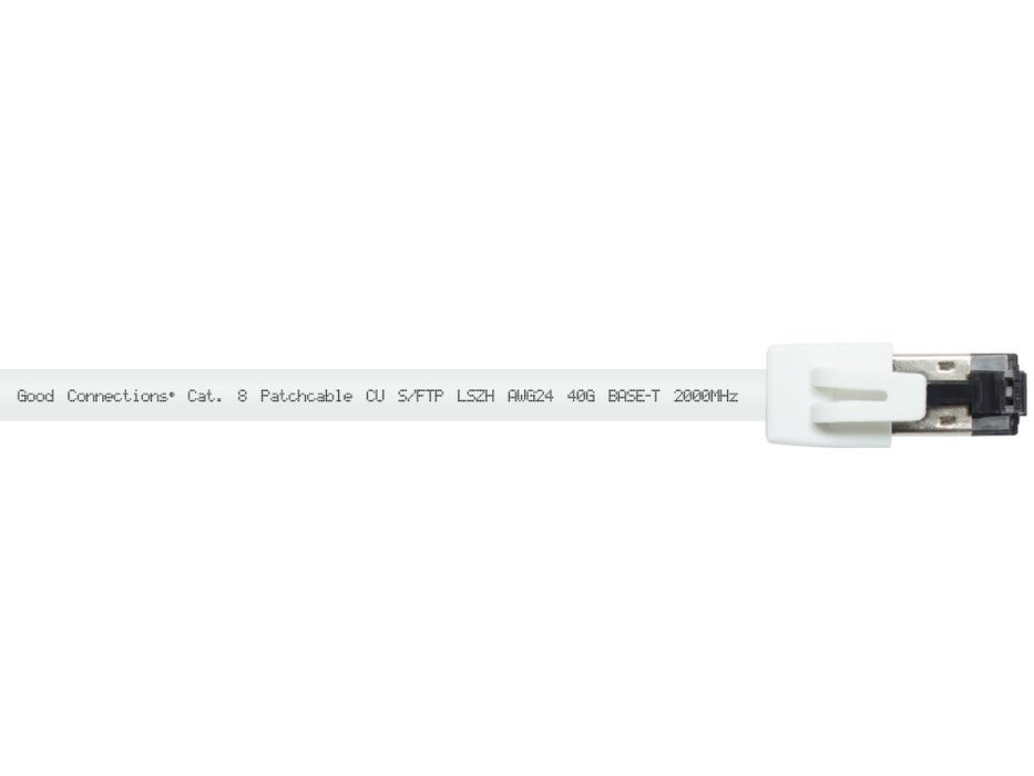EAN 4014619858460 - Alcasa 8080-005W cable de red Blanco 0,5 m Cat8.1 S/FTP (S-STP) imagen 3