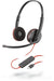 EAN 0017229162754 - Poly Blackwire 3220 Auriculares Alámbrico Diadema Oficina/Centro de llamadas USB Tipo C Negro, Rojo imagen 1