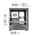 EAN 8435693114383 - Mars Gaming MCQUANTUMW carcasa de ordenador Midi Tower Blanco imagen 9