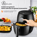 EAN 5906168633218 - Extralink HOME AIR FRYER 2L EU SJ-200 freidora Sencillo Independiente 1000 W Freidora de aire caliente Ne imagen 21