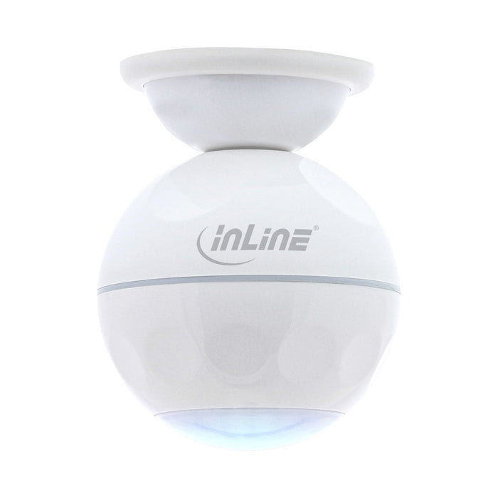 EAN 4043718281299 - InLine 40153 detector de movimiento Inalámbrico Techo Blanco imagen 2