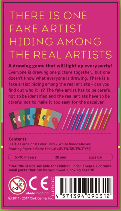 EAN 4571394090329 - Oink Games A Fake Artist Goes To New York (mult) 20 min Juego de mesa imagen 2