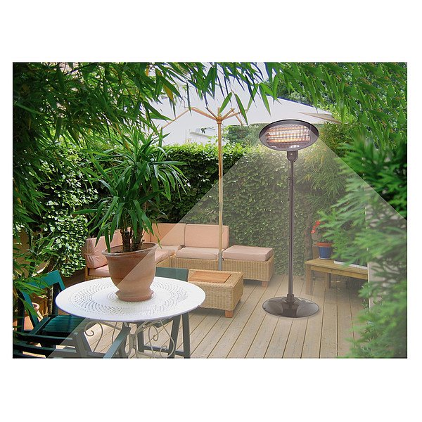 EAN 4004712987594 - Olympia BS 55 Negro 2000 W Calefactor eléctrico infrarrojo imagen 2