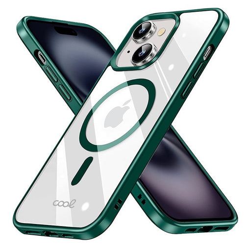 EAN 8434847075457 - COOL Accesorios COOL funda para teléfono móvil 15,5 cm (6.1") Verde, Transparente imagen 2