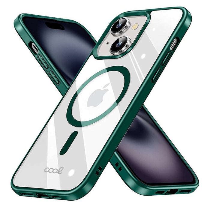 EAN 8434847075457 - COOL Accesorios COOL funda para teléfono móvil 15,5 cm (6.1") Verde, Transparente imagen 2