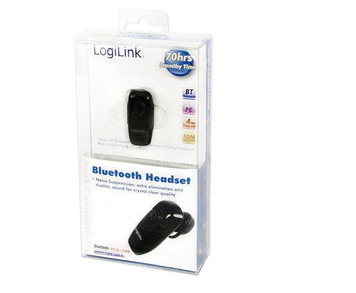 EAN 4260113565476 - LogiLink Bluetooth V2.0 Earclip Headset Auriculares Inalámbrico Llamadas/Música Negro imagen 2