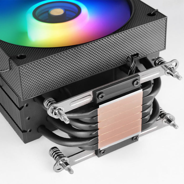 EAN 8435693112907 - Mars Gaming MCPU-LCD Procesador Refrigerador de aire 12 cm Negro 1 pieza(s) imagen 4