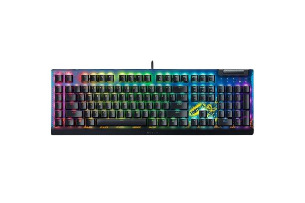 EAN 8887910073025 - Razer BlackWidow V4 X - Fortnite Edition teclado Juego USB Inglés de EE. UU. Negro imagen 1