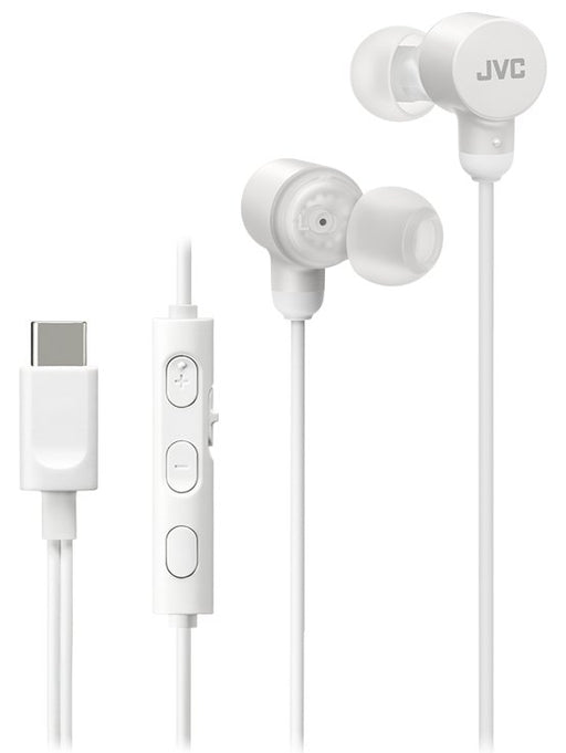EAN 4975769482533 - JVC HAFR29UCA Auriculares Alámbrico Dentro de oído Llamadas/Música USB Tipo C Blanco imagen 1