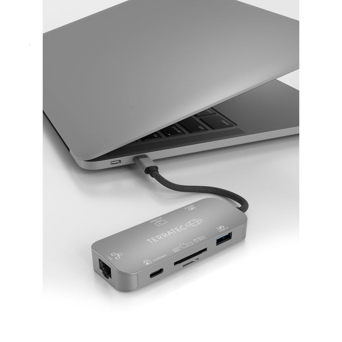 EAN 4040895006721 - Terratec Connect C8 USB 2.0 Type-C Gris imagen 2