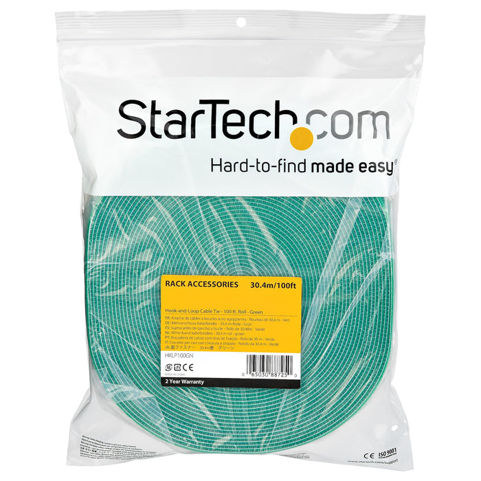 EAN 65030887250 - StarTech.com HKLP100GN presilla Bridas adherentes para cables Nylon 1 pieza(s) imagen 4