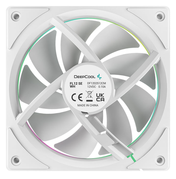 EAN 6933412785323 - DeepCool FL12 SE WH 3-in-1 Carcasa del ordenador Ventilador 12 cm Blanco 3 pieza(s) imagen 4