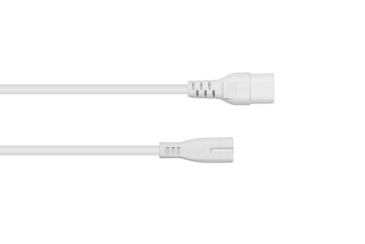 EAN 4066857003195 - Kabelmeister SK0870-W050 cable de transmisión Blanco 5 m C8 acoplador IEC C7 imagen 2