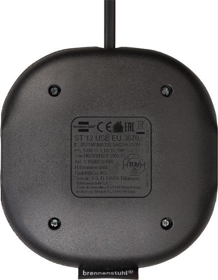 EAN 4007123669165 - Brennenstuhl 1150020010 cargador de dispositivo móvil Universal Antracita, Negro Corriente alterna Interi imagen 6