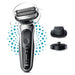 EAN 4210201433729 - Braun Series 7 71-S4200cs Máquina de afeitar de láminas Recortadora Negro imagen 2