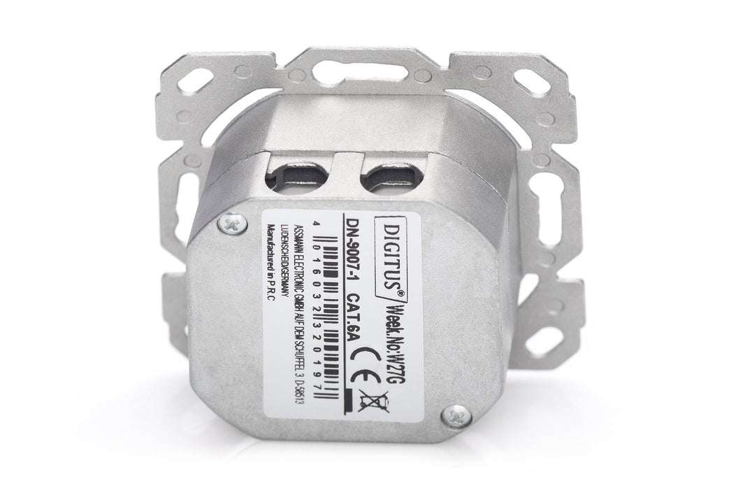EAN 4016032320197 - Digitus DN-9007-1 toma de corriente 2 x RJ-45 Blanco imagen 4