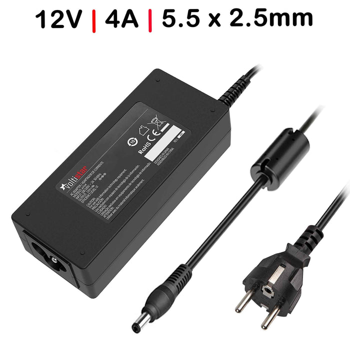 EAN 8435597412882 - VOLTISTAR AD00125 adaptador e inversor de corriente Universal 48 W Negro imagen 1
