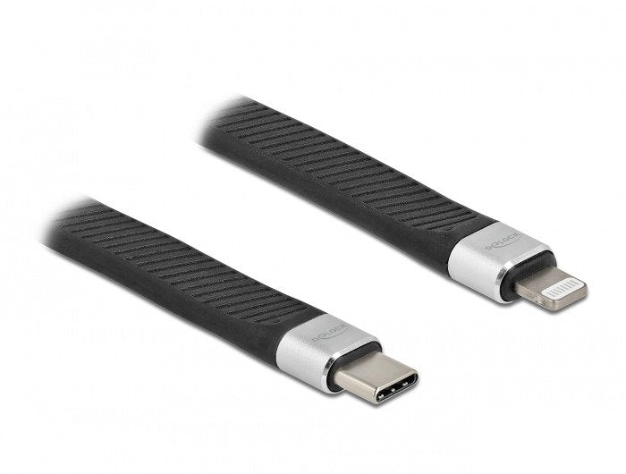 EAN 4043619869411 - DeLOCK 86941 cable de conector Lightning 0,13 m Negro, Plata imagen 2