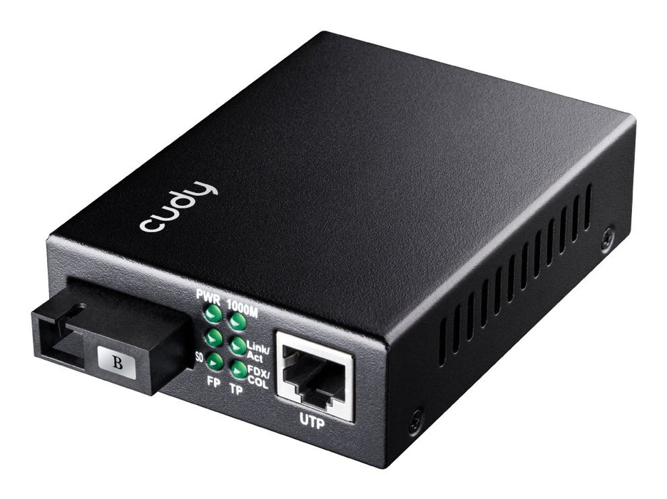 EAN 6971690790912 - Cudy MC100GSB-40B convertidor de medio 1000 Mbit/s Multimodo, Monomodo Negro imagen 1