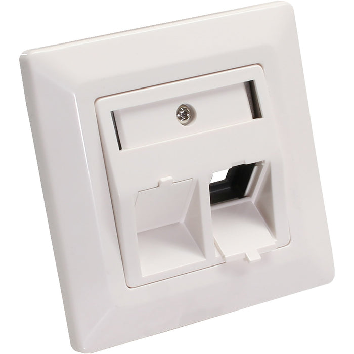 EAN 4043718103096 - InLine 76201R caja de tomacorriente RJ-45 Blanco imagen 1