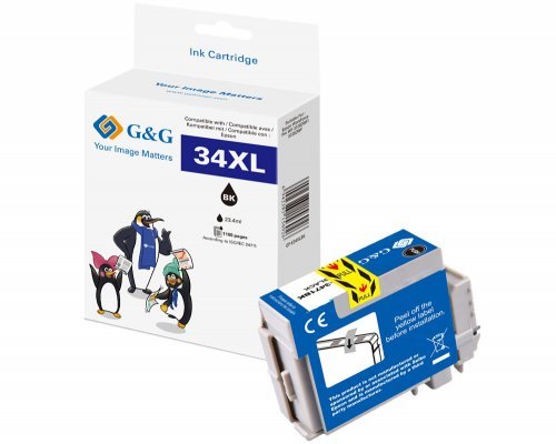 EAN 6942383156926 - G&G 14613 cartucho de tinta 1 pieza(s) Compatible Alto rendimiento (XL) Negro imagen 1
