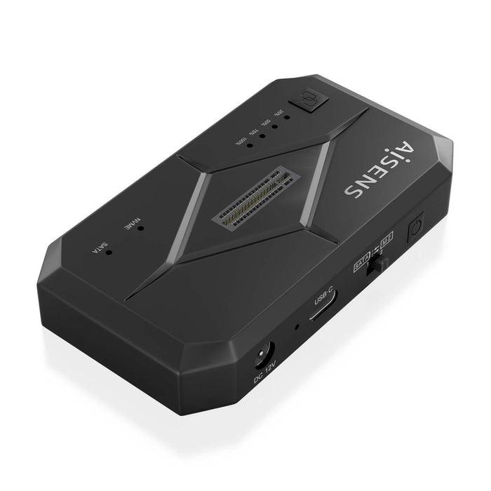EAN 8435739901335 - AISENS ASDS-M2SATA04B base de conexión para disco duro USB 3.2 Gen 1 (3.1 Gen 1) Type-C imagen 2
