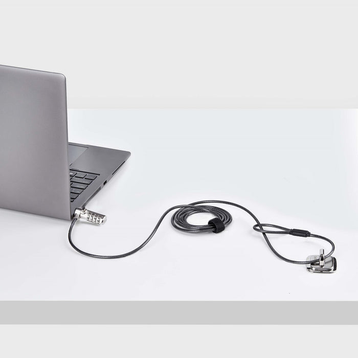 EAN 0065030900720 - StarTech.com SNBLC4D-LAPTOP-LOCK cable antirrobo Negro, Plata 2 m imagen 6