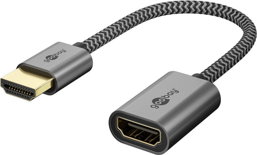 EAN 4040849791451 - Goobay 79145 cable HDMI 0,1 m HDMI tipo A (Estándar) Negro, Plata imagen 2
