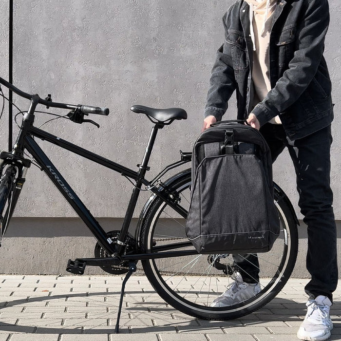 EAN 5907769301360 - Wozinsky WBB33BK Sillín Alforja para bicicleta 40 L Poliéster Negro imagen 17