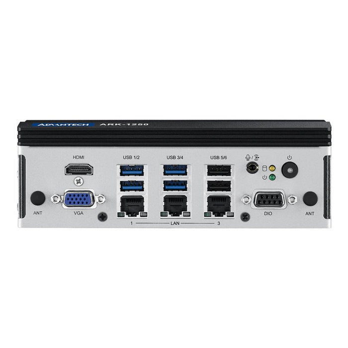 EAN 5715063710982 - Advantech ARK-1250L 1,5 GHz 1,5 kg Negro, Acero inoxidable imagen 8