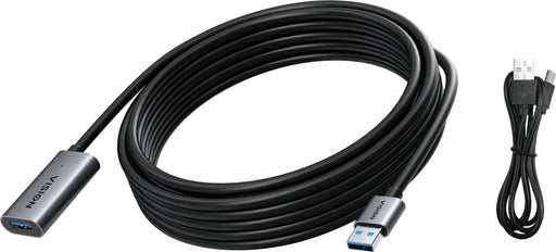 EAN 1195053000004 - Vision TC 5MUSB3.0EXT+/BL cable USB USB 3.2 Gen 1 (3.1 Gen 1) 5 m USB A Negro, Plata imagen 2