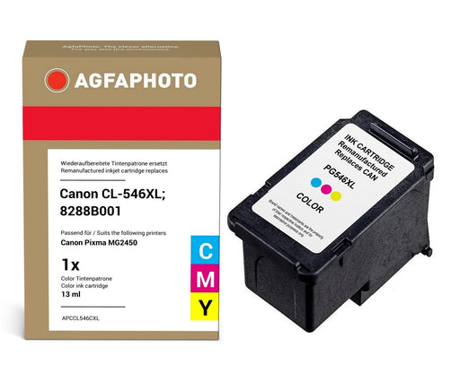 EAN 4250164837417 - AgfaPhoto APCCL546CXL cartucho de tinta 1 pieza(s) Compatible Alto rendimiento (XL) Cian, Magenta, Amaril imagen 1