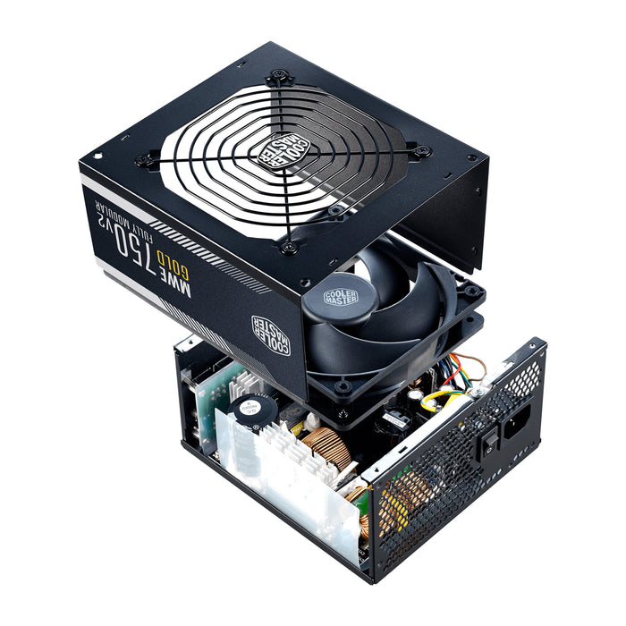 EAN 4719512106495 - Cooler Master MWE Gold 750 - V2 unidad de fuente de alimentación 750 W 24-pin ATX ATX Negro imagen 6