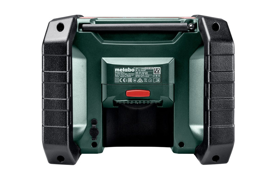 EAN 4007430341488 - Metabo R 12-18 DAB+ BT Portátil Digital Negro imagen 5