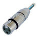 EAN 7613187006609 - Neutrik NA2FP cambiador de género para cable XLR 1/4" Plata imagen 1
