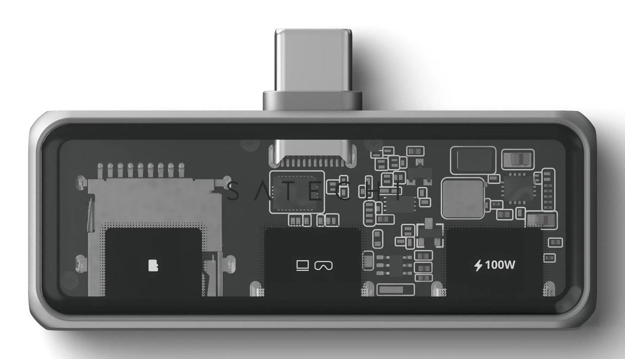 EAN 0810086362004 - Satechi ST-HXRSDM base para portátil y replicador de puertos Acoplamiento USB 3.2 Gen 2 (3.1 Gen 2) Type- imagen 2