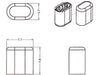 EAN 4043619640355 - DeLOCK 64035 tapa de seguridad para enchufe Transparente 10 pieza(s) imagen 2