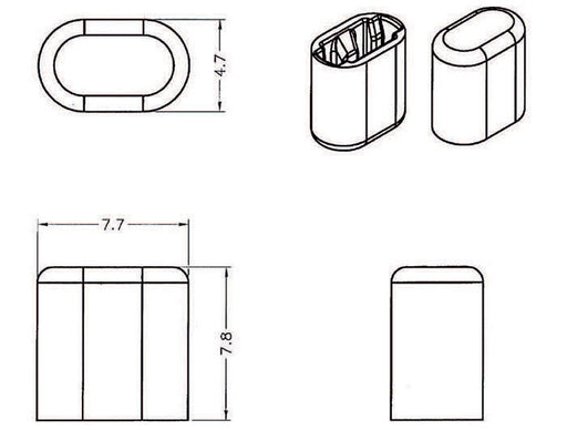 EAN 4043619640355 - DeLOCK 64035 tapa de seguridad para enchufe Transparente 10 pieza(s) imagen 2