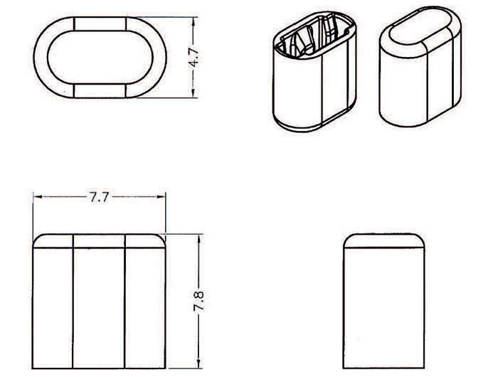 EAN 4043619640355 - DeLOCK 64035 tapa de seguridad para enchufe Transparente 10 pieza(s) imagen 2