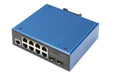 EAN 4016032490210 - Digitus DN-651157 switch Gigabit Ethernet (10/100/1000) Negro, Azul imagen 1