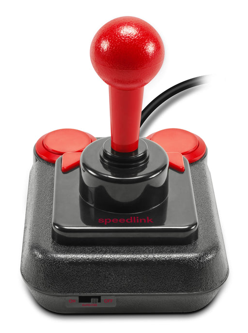 EAN 4027301553833 - SPEEDLINK Competition Pro Extra Negro, Rojo USB 1.1 Palanca de mando Analógico Android, PC imagen 2