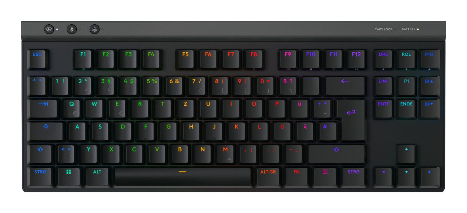 EAN 5099206119826 - Logitech G 920-012544 teclado Juego RF Wireless + Bluetooth QWERTZ Alemán Negro imagen 1