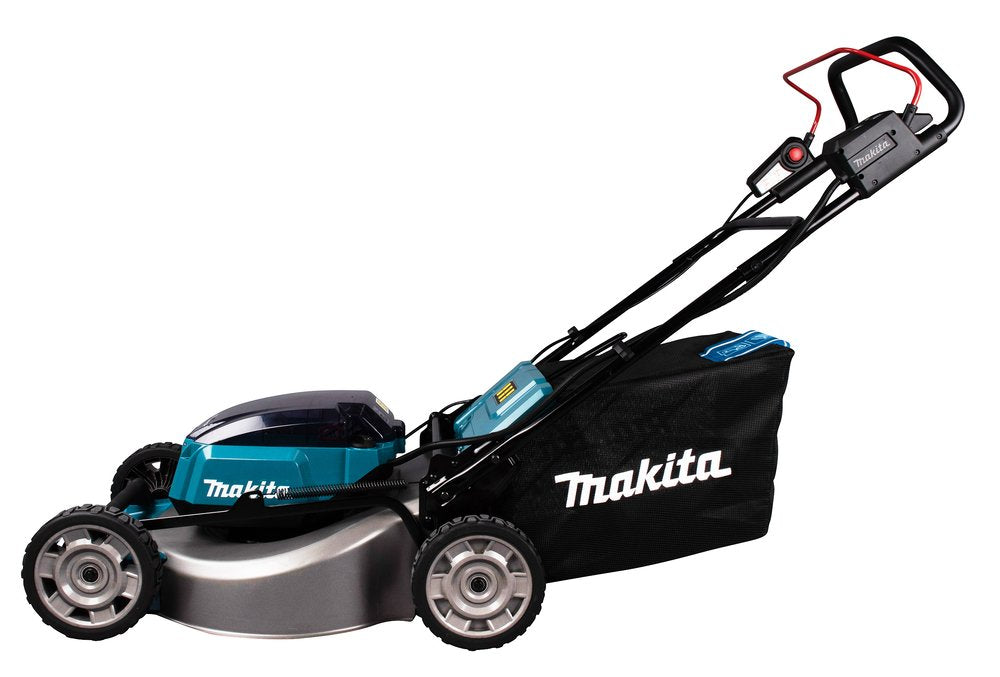 EAN 88381894432 - Makita DLM530Z cortadora de césped Cortacésped de empuje a gasolina Batería Negro, Azul imagen 9